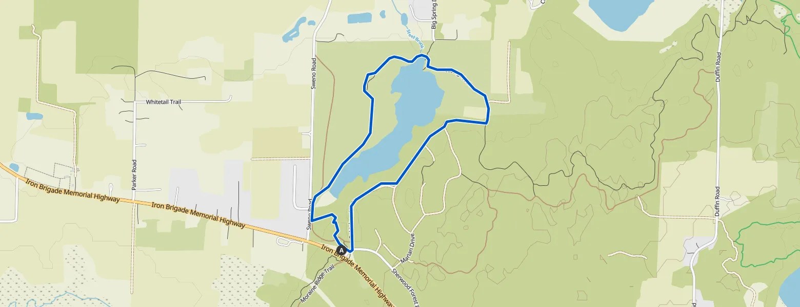 Lake La Grange Loop — Kettle Moraine State Forest Southern Unit hike